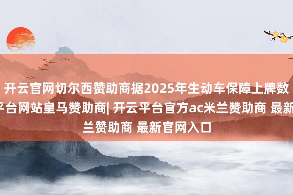 开云官网切尔西赞助商据2025年生动车保障上牌数据-开云平台网站皇马赞助商| 开云平台官方ac米兰赞助商 最新官网入口
