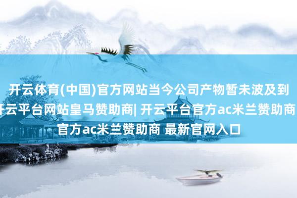 开云体育(中国)官方网站当今公司产物暂未波及到氢动力限制-开云平台网站皇马赞助商| 开云平台官方ac米兰赞助商 最新官网入口